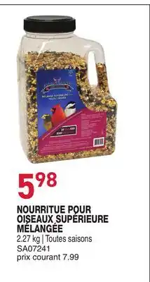 Matério NOURRITUE POUR OISEAUX SUPÉRIEURE MÉLANGÉE offer