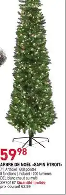 Matério ARBRE DE NOËL SAPIN ÉTROIT offer