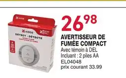 Matério AVERTISSEUR DE FUMÉE COMPACT offer