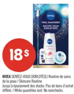 Pharmaprix NIVEA SENTEZ-VOUS DORLOTÉ(E) Skincare Routine offer