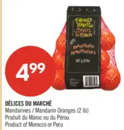 Pharmaprix DÉLICES DU MARCHÉ Mandarin Oranges offer