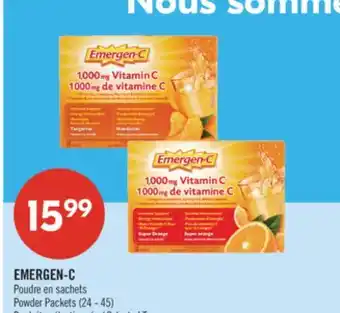 Pharmaprix EMERGEN-C Powder Packets offer