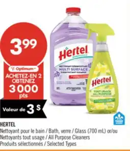 Pharmaprix HERTEL Bath, Glass (700 mL) or All Purpose Cleaners offer