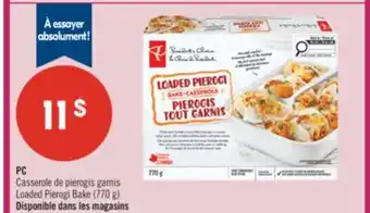Pharmaprix PC Casserole de pierogis garnis Loaded Pierogi Bake offer