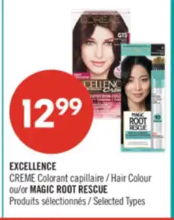 Pharmaprix EXCELLENCE CREME Hair Colour or MAGIC ROOT RESCUE offer