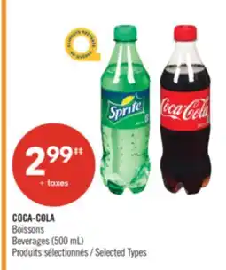 Pharmaprix COCA-COLA Beverages offer
