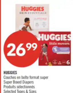 Pharmaprix HUGGIES Super Boxed Diapers offer