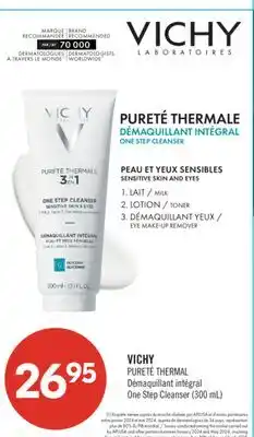 Pharmaprix VICHY PURETÉ THERMAL One Step Cleanser offer