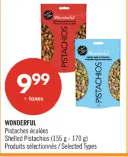 Pharmaprix WONDERFUL Shelled Pistachios offer