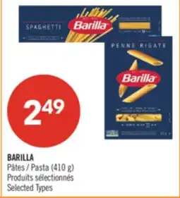Pharmaprix BARILLA Pasta offer