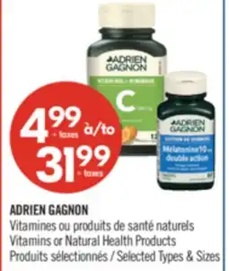 Pharmaprix ADRIEN GAGNON Vitamins or Natural Health Products offer