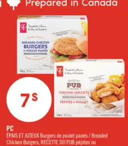 Pharmaprix PC Breaded Chicken Burgers / Chicken Nuggets or Strips offer