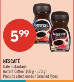 Pharmaprix NESCAFÉ Instant Coffee offer