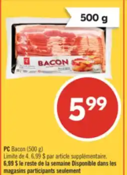 Pharmaprix PC Bacon offer