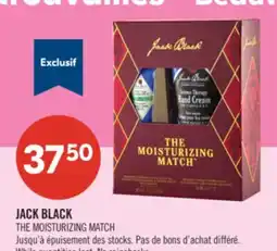 Pharmaprix JACK BLACK THE MOISTURIZING MATCH offer