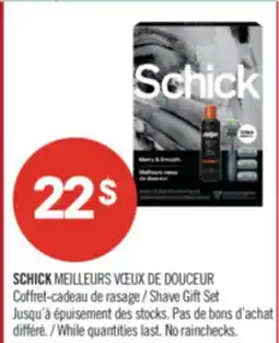 Pharmaprix SCHICK Shave Gift Set offer