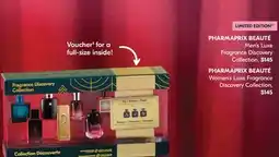 Pharmaprix PHARMAPRIX BEAUTÉ Men's Luxe Fragrance Discovery Collection offer