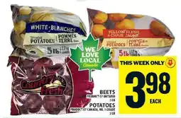 Food Basics Potatoes and Beets offer