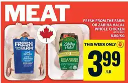 Food Basics WHOLE CHICKEN offer