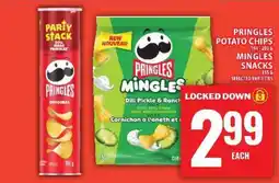 Food Basics Pringles Potato Chips / Mingles Snacks offer