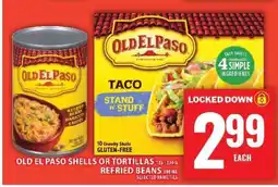 Food Basics Old El Paso Shells or Tortillas / Refried Beans offer