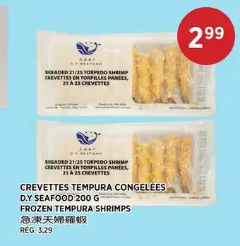 Kim Phat D.Y SEAFOOD FROZEN TEMPURA SHRIMPS offer