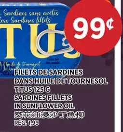 Kim Phat SARDINES FILLETS IN SUNFLOWER OIL offer