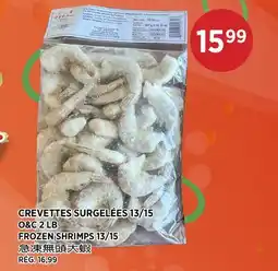 Kim Phat O&C FROZEN SHRIMPS 13/15 offer