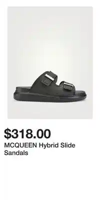 Holt Renfrew MCQUEEN Hybrid Slide Sandals offer
