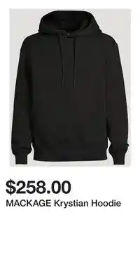 Holt Renfrew MACKAGE Krystian Hoodie offer