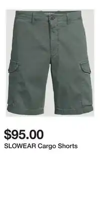 Holt Renfrew SLOWEAR Cargo Shorts offer
