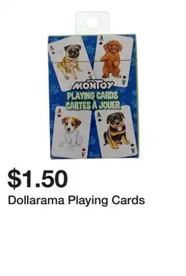 Dollarama Dollarama Playing Cards offer