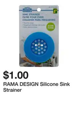 Dollarama RAMA DESIGN Silicone Sink Strainer offer