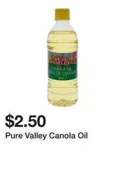 Dollarama Pure Valley Canola Oil offer