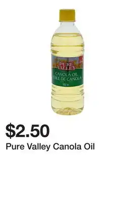 Dollarama Pure Valley Canola Oil offer