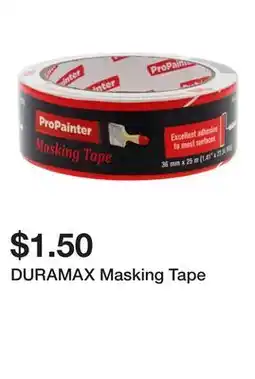Dollarama DURAMAX Masking Tape offer