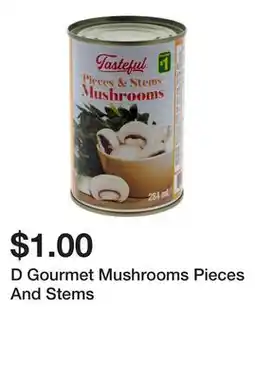 Dollarama D Gourmet Mushrooms Pieces And Stems offer