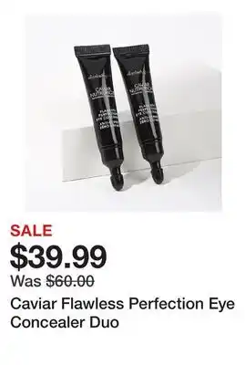 TSC Stores Caviar Flawless Perfection Eye Concealer Duo offer