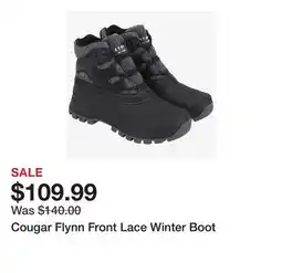 TSC Stores Cougar Flynn Front Lace Winter Boot offer