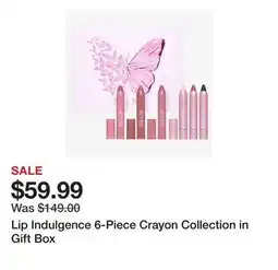 TSC Stores Lip Indulgence 6-Piece Crayon Collection in Gift Box offer