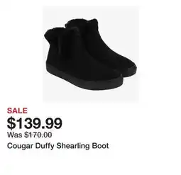 TSC Stores Cougar Duffy Shearling Boot offer