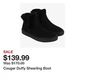 TSC Stores Cougar Duffy Shearling Boot offer