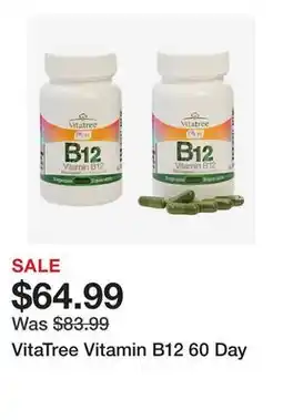 TSC Stores VitaTree Vitamin B12 60 Day offer