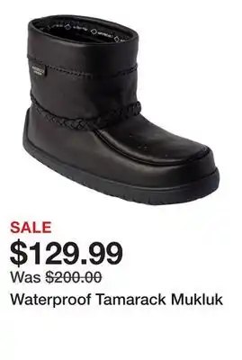 TSC Stores Waterproof Tamarack Mukluk offer