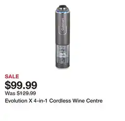 TSC Stores Evolution X 4-in-1 Cordless Wine Centre offer