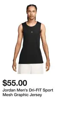 Sport Chek Jordan Men's Dri-FIT Sport Mesh Graphic Jersey offer