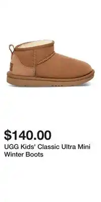 Sport Chek UGG Kids' Classic Ultra Mini Winter Boots offer