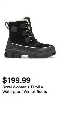 Sport Chek Sorel Women's Tivoli V Waterproof Winter Boots offer