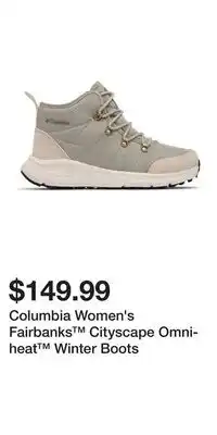Sport Chek Columbia Women's Fairbanks Cityscape Omni-heat Winter Boots offer