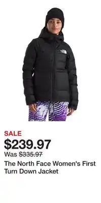 Sport Chek The North Face Women's First Turn Down Jacket offer